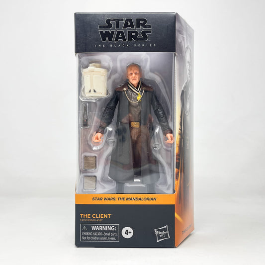 Vintage Hasbro Star Wars Black Series Sealed Figures The Client MAN 20 - Hasbro Black Series (2022)