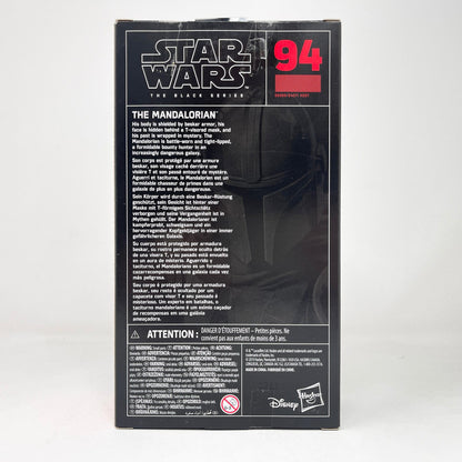 Vintage Hasbro Star Wars Black Series Sealed Figures The Mandalorian #94 - Black Series Hasbro Star Wars Action Figure