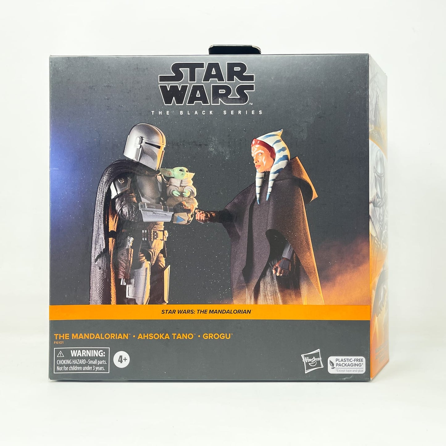 Vintage Hasbro Star Wars Black Series Sealed Figures The Mandalorian, Ahsoka Tano & Grogu 3-Pack – Hasbro Black Series (2022)