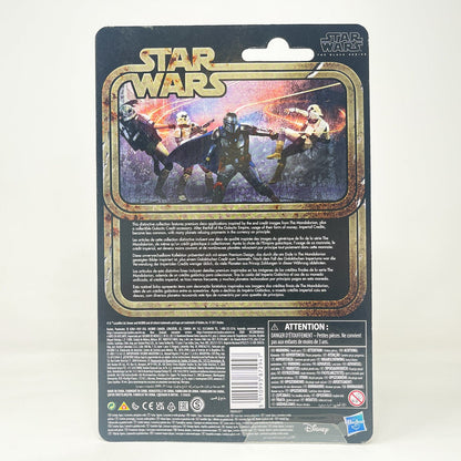 Vintage Hasbro Star Wars Black Series Sealed Figures The Mandalorian -Blue Armor (Credit Collection) - Hasbro Black Series (2022)