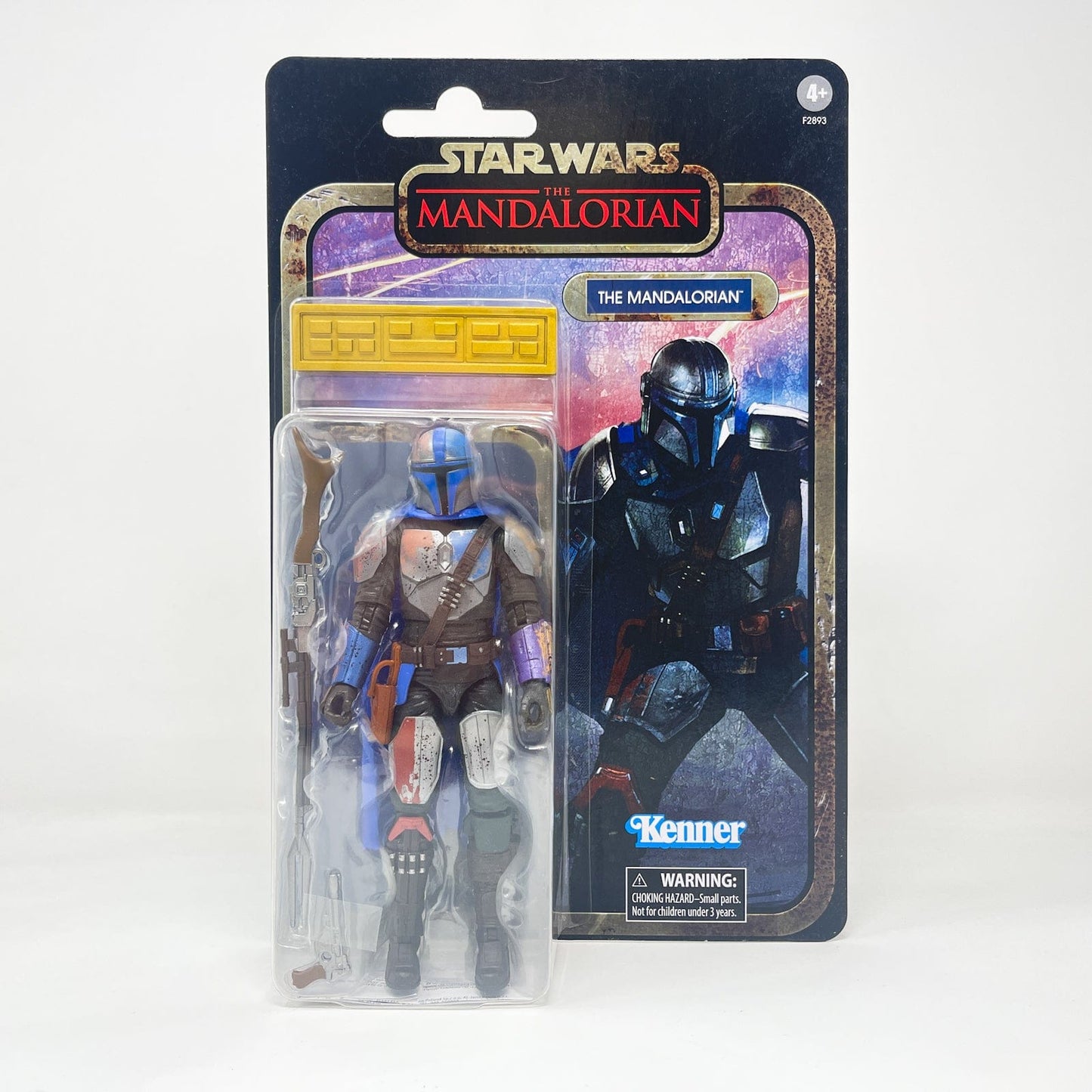 Vintage Hasbro Star Wars Black Series Sealed Figures The Mandalorian -Blue Armor (Credit Collection) - Hasbro Black Series (2022)