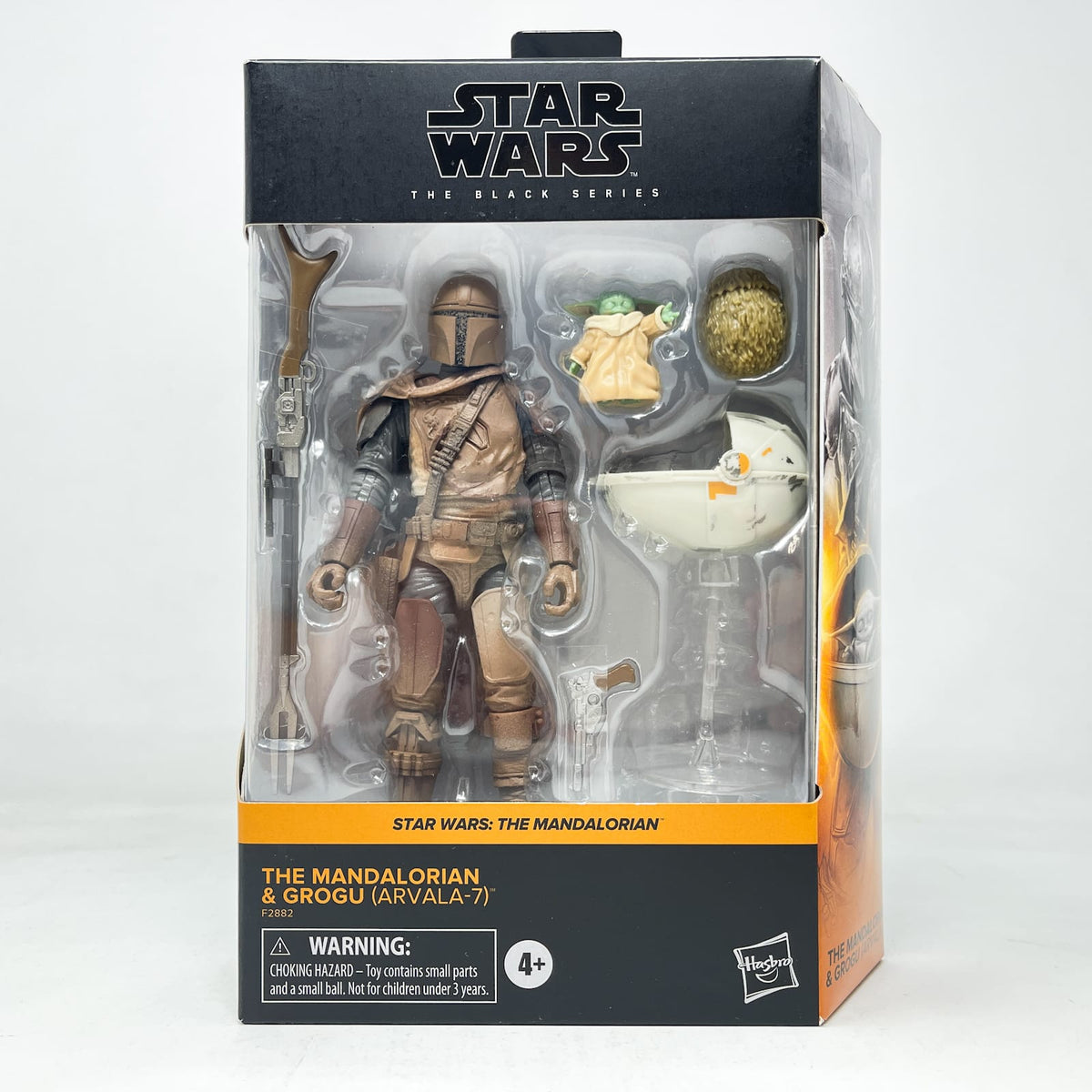 Vintage Hasbro Star Wars Black Series Sealed Figures The Mandalorian & Grogu (Arvala-7) - Hasbro Black Series (2022)