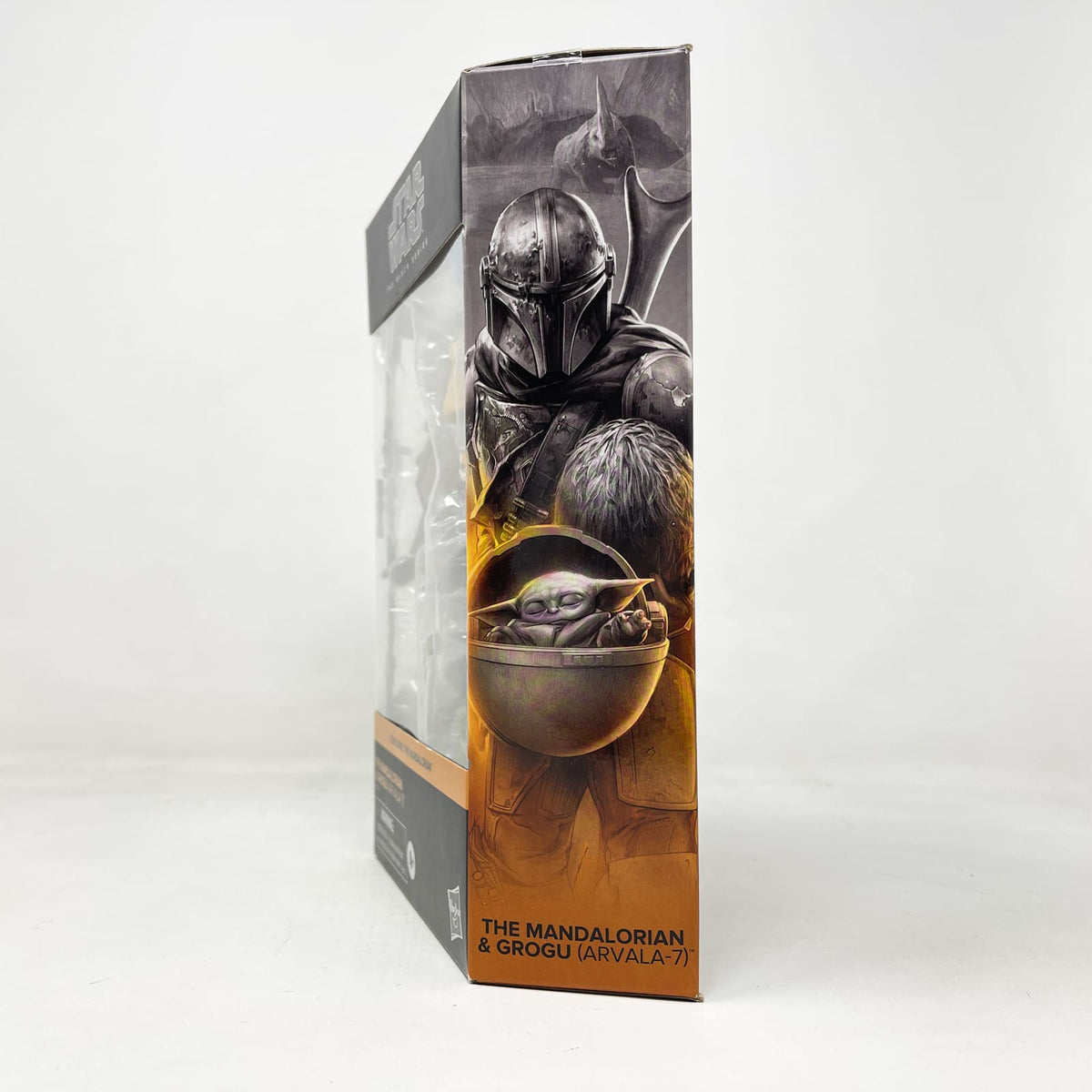 Vintage Hasbro Star Wars Black Series Sealed Figures The Mandalorian & Grogu (Arvala-7) - Hasbro Black Series (2022)