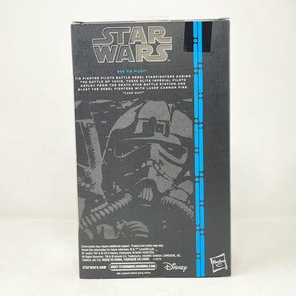 Vintage Hasbro Star Wars Black Series Sealed Figures Tie Pilot Blue #05 (2014) Blue Line - Black Series Hasbro Star Wars Action Figure
