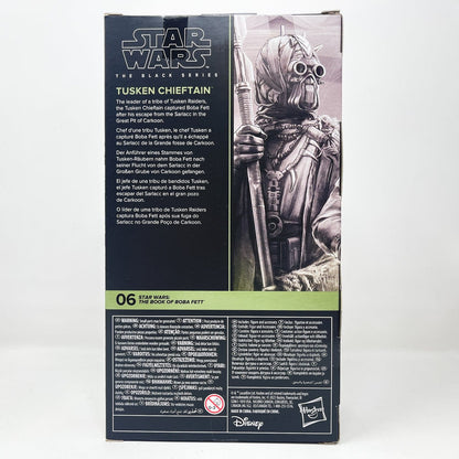 Vintage Hasbro Star Wars Black Series Sealed Figures Tusken Chieftain BOBF 06 - Black Series Hasbro Star Wars Action Figure