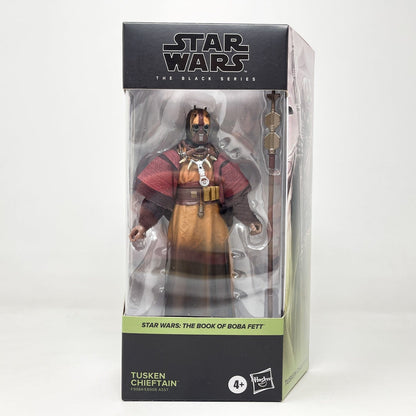 Vintage Hasbro Star Wars Black Series Sealed Figures Tusken Chieftain BOBF 06 - Hasbro Black Series (2023)