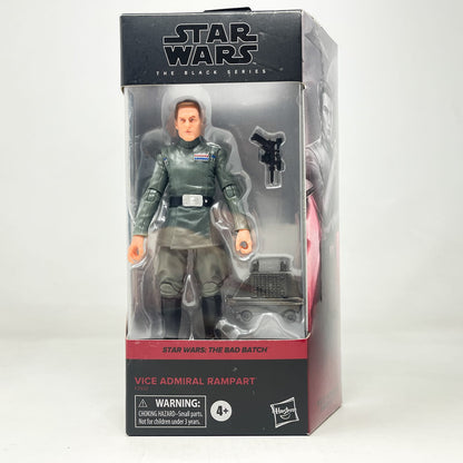 Vintage Hasbro Star Wars Black Series Sealed Figures Vice Admiral Rampart (The Bad Batch) BB 08 - Hasbro Black Series (2021)