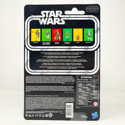 Vintage Hasbro Star Wars Black Series Sealed Figures Wicket - 40th Anniversary - Hasbro Black Series (2023)