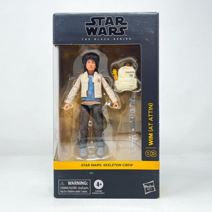 Vintage Hasbro Star Wars Black Series Sealed Figures Wim - At Atin (Skeleton Crew) #03 - Hasbro Black Series (2024)