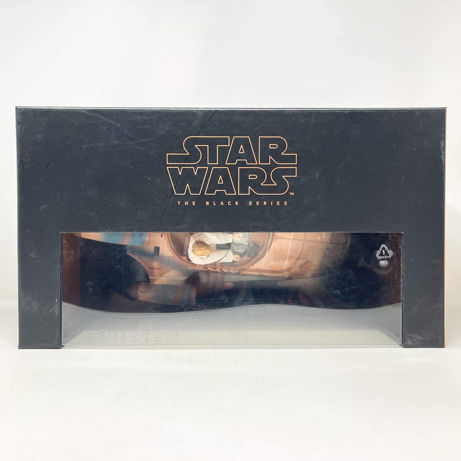 Vintage Hasbro Star Wars Black Series Sealed Figures X-34 Landspeeder and Luke Skywalker (SDCC Packaging) - Hasbro Black Series (2017)