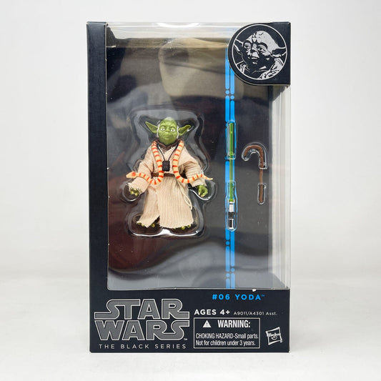 Vintage Hasbro Star Wars Black Series Sealed Figures Yoda #06 (2014) Blue Line - Black Series Hasbro Star Wars Action Figure