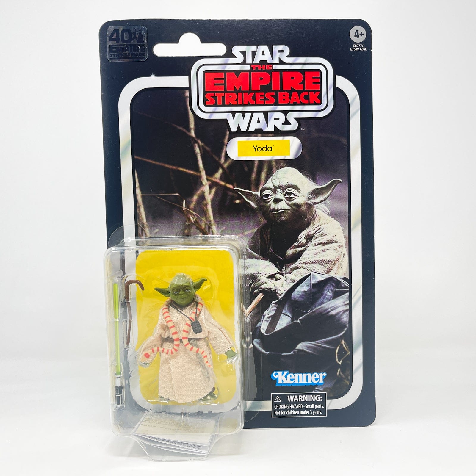 Vintage Hasbro Star Wars Black Series Sealed Figures Yoda (Dagobah) - 40th Anniversary - Hasbro Black Series (2020)