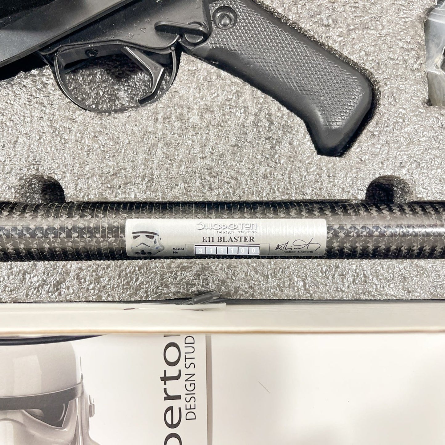 Vintage Hasbro Star Wars E-11 Stormtrooper Blaster Replica - Shepperton Studios