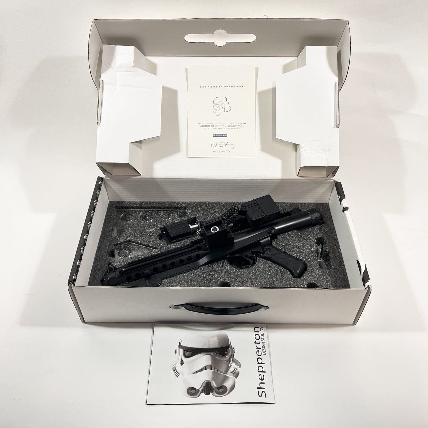 Vintage Hasbro Star Wars E-11 Stormtrooper Blaster Replica - Shepperton Studios