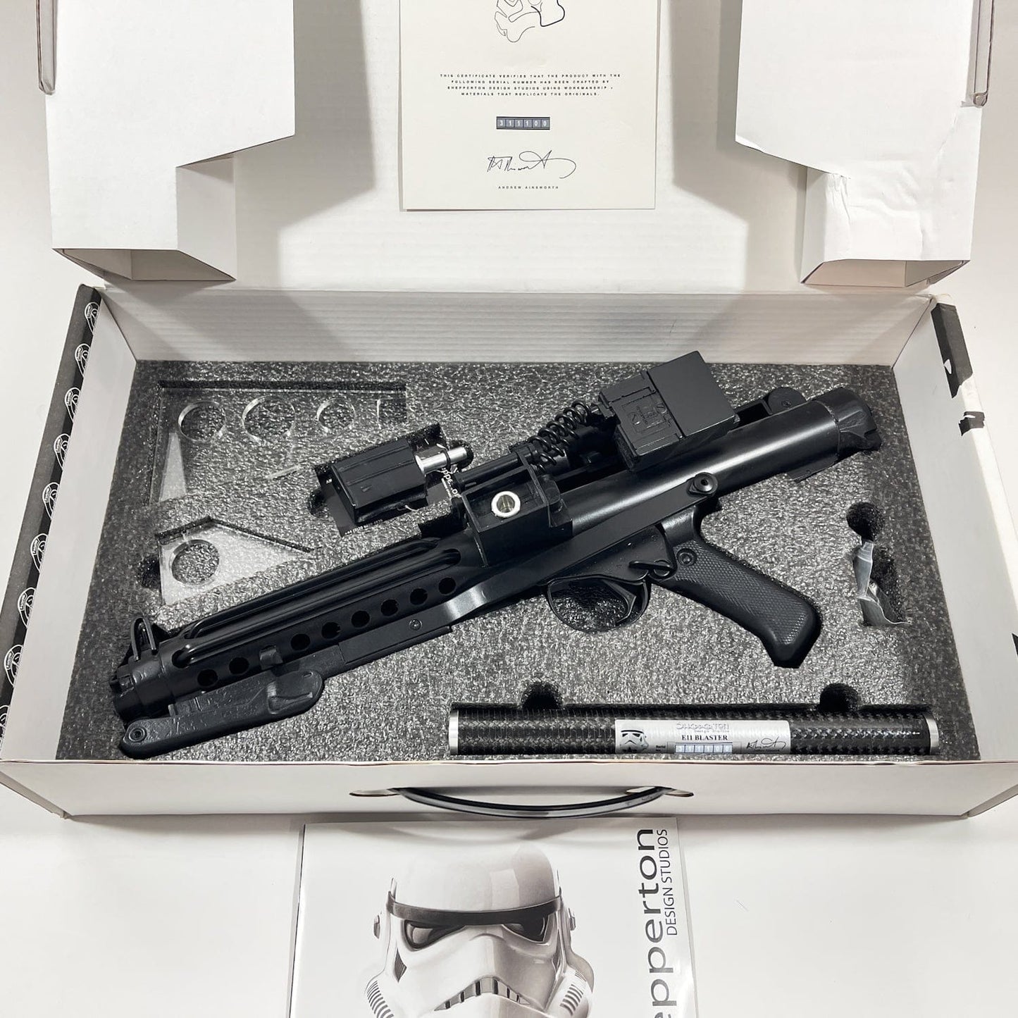 Vintage Hasbro Star Wars E-11 Stormtrooper Blaster Replica - Shepperton Studios