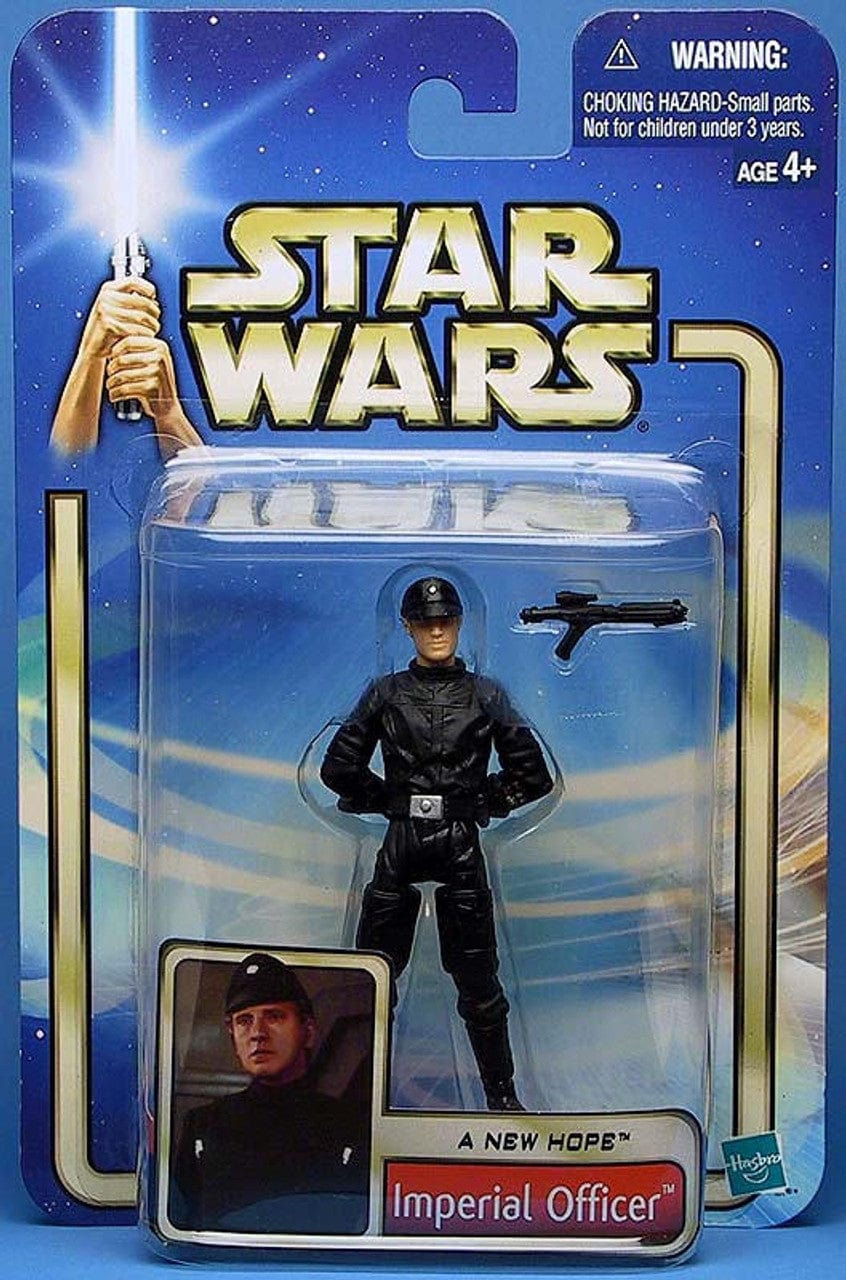 Vintage Hasbro Star Wars First Shot Imperial Officer Prototype - Hasbro SAGA Collection 2002