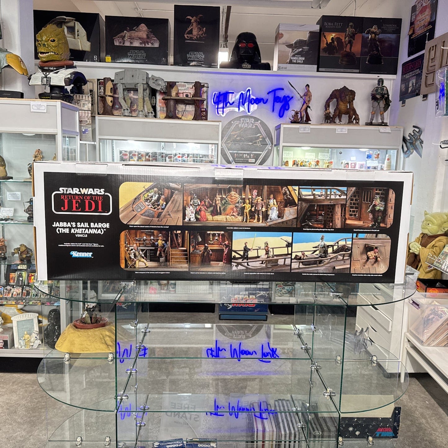 Vintage Hasbro Star Wars Haslab Jabba Sail Barge (The Khetanna) - Open Box