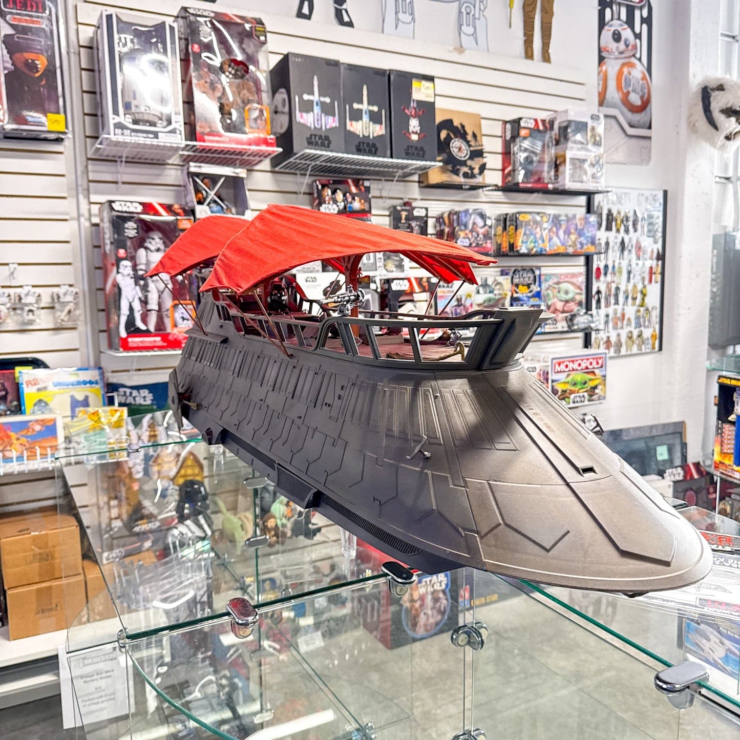 Vintage Hasbro Star Wars Haslab Jabba Sail Barge (The Khetanna) - Open Box