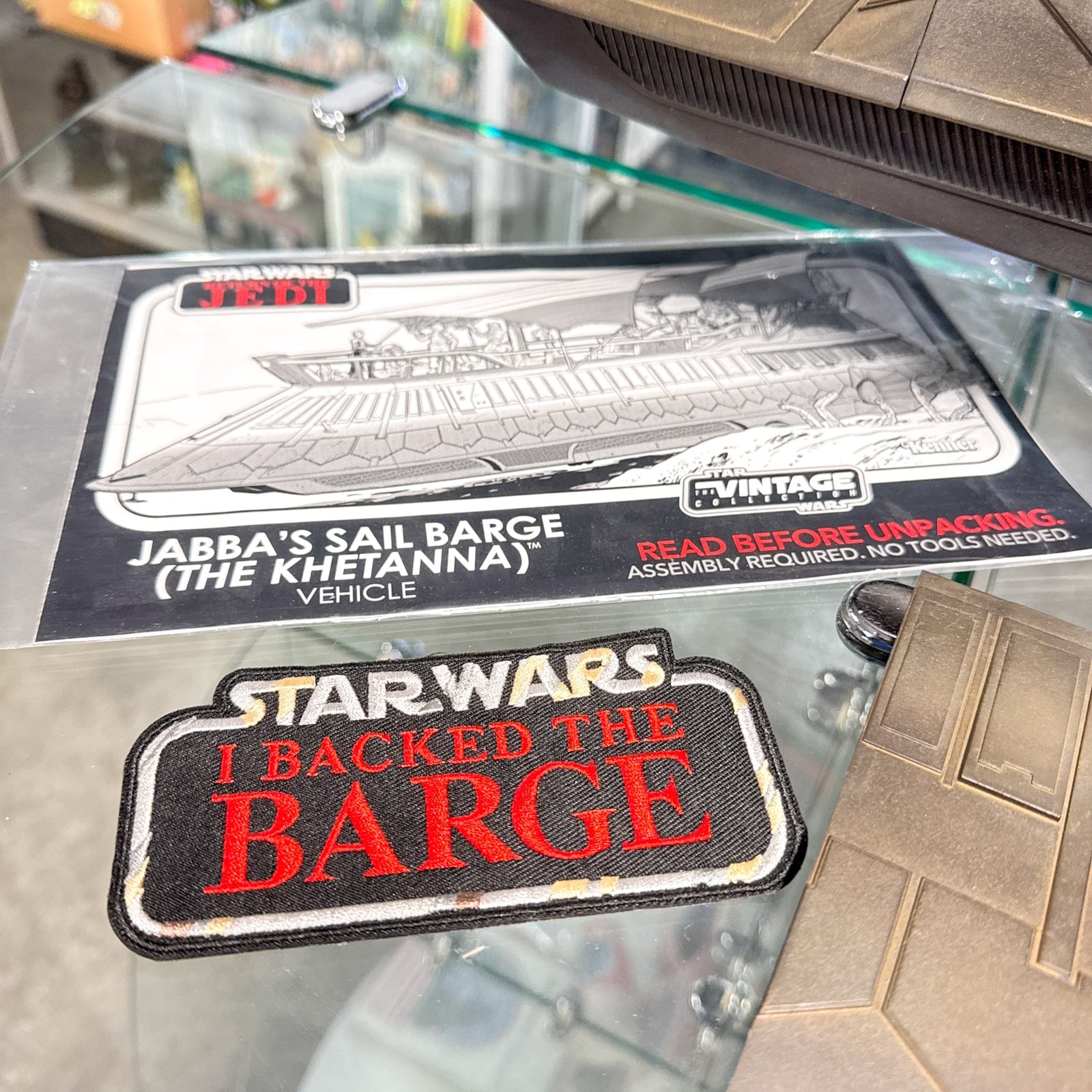 Vintage Hasbro Star Wars Haslab Jabba Sail Barge (The Khetanna) - Open Box