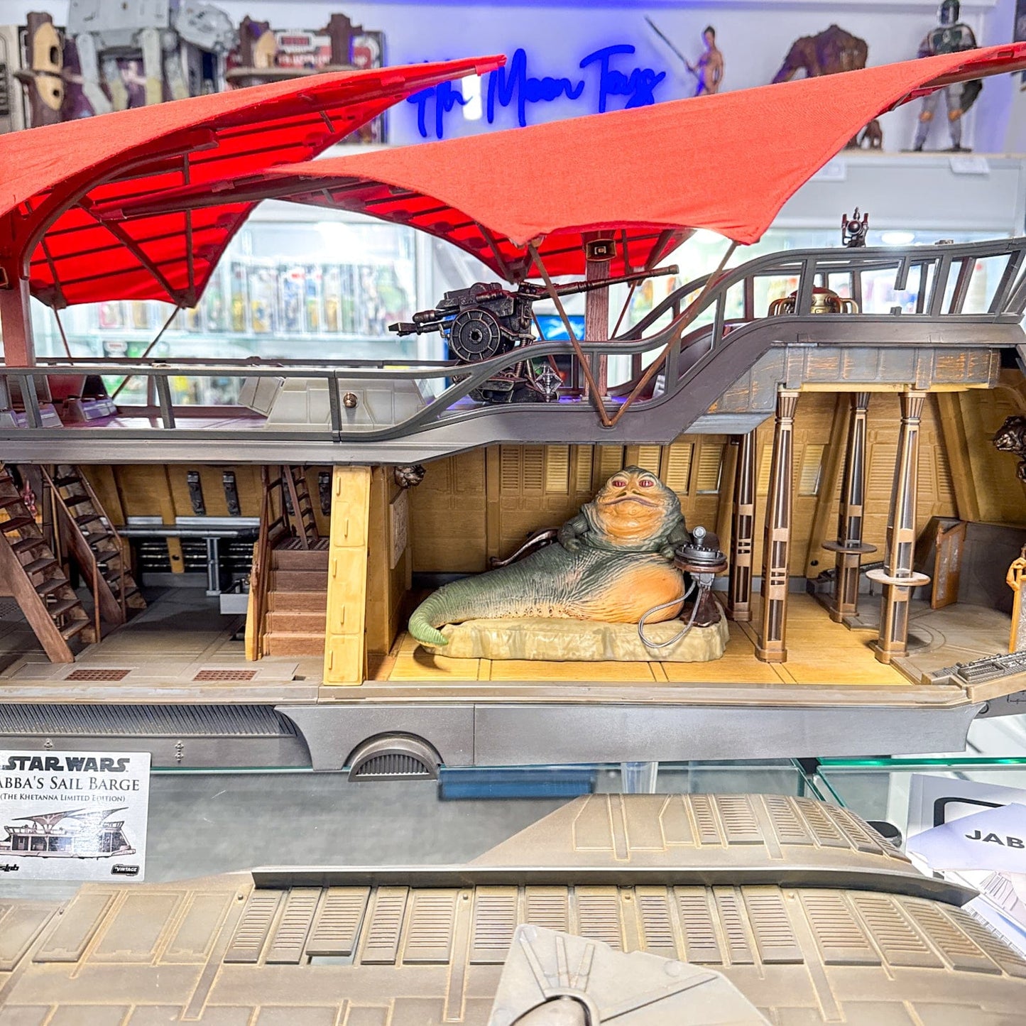 Vintage Hasbro Star Wars Haslab Jabba Sail Barge (The Khetanna) - Open Box