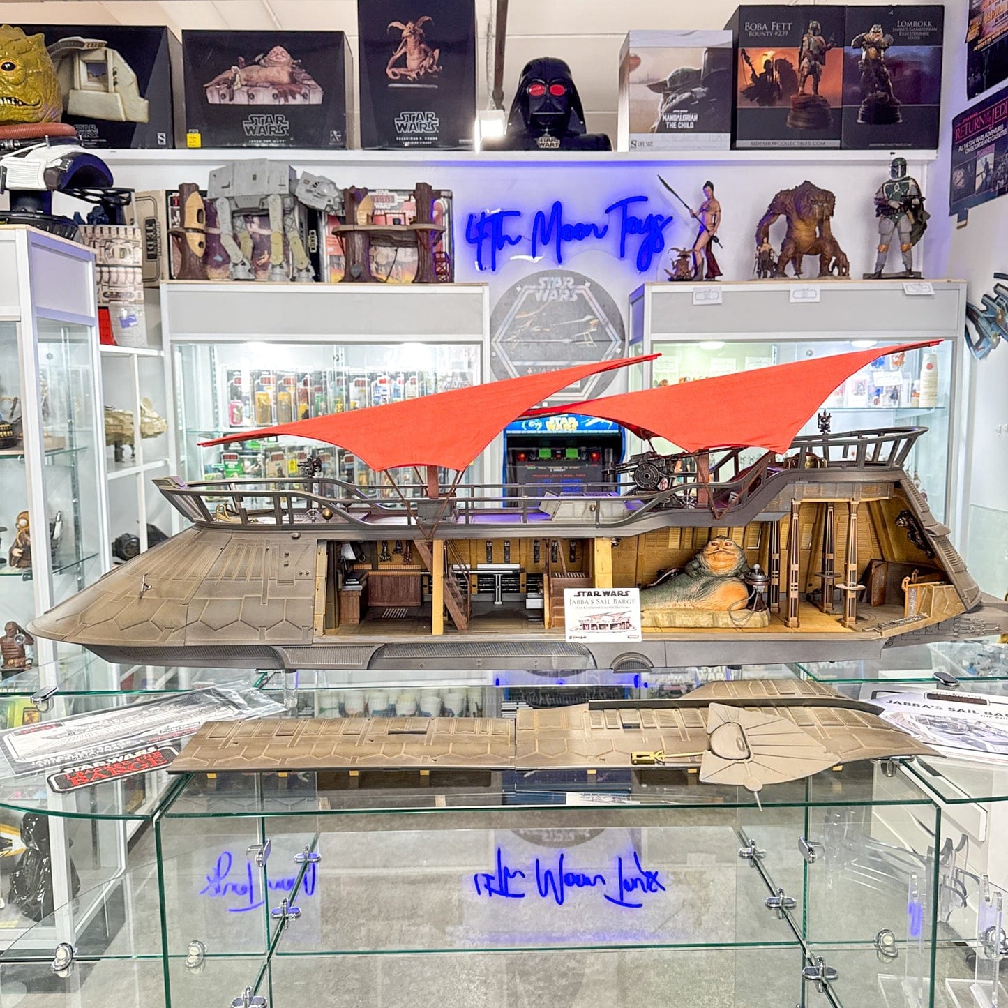 Vintage Hasbro Star Wars Haslab Jabba Sail Barge (The Khetanna) - Open Box