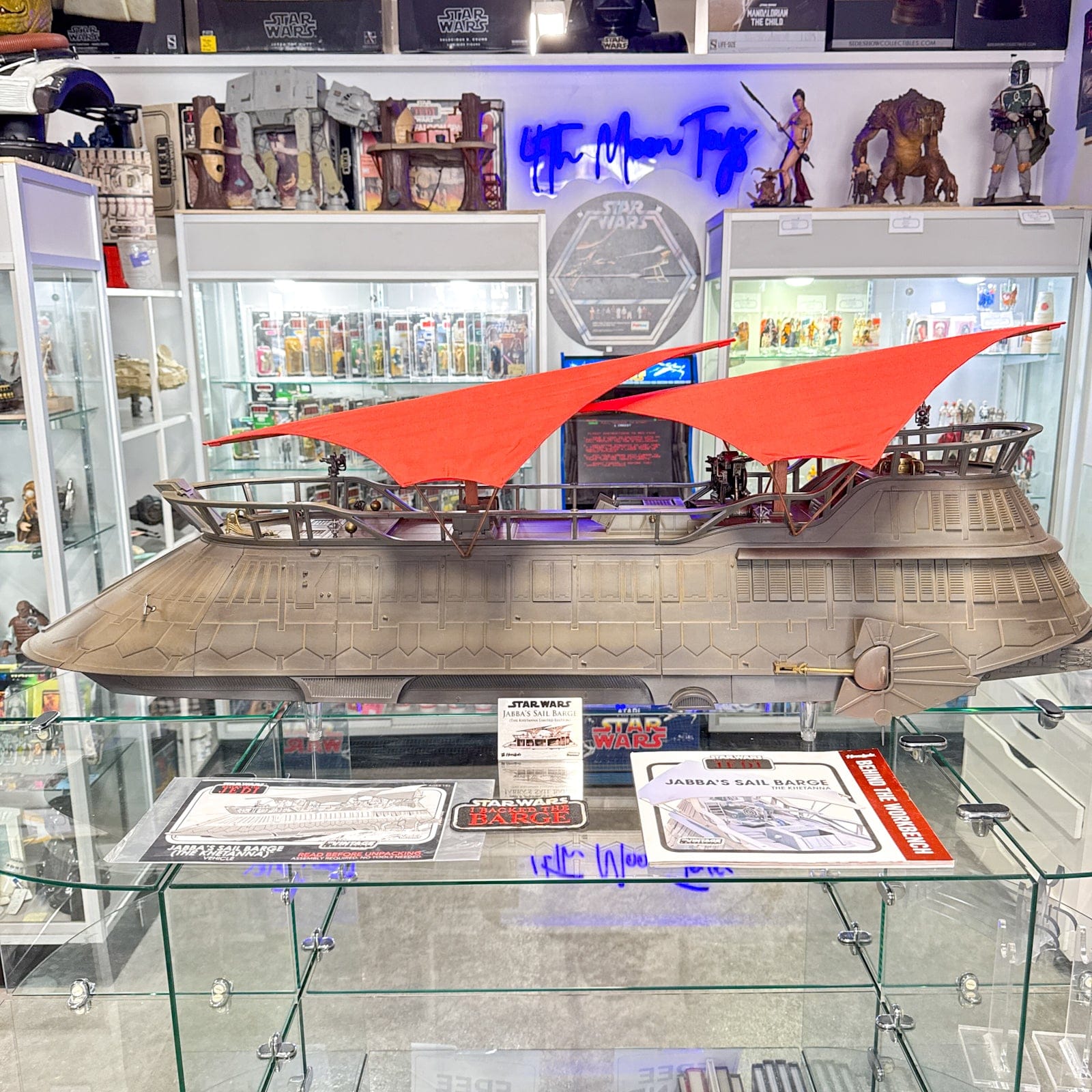 Vintage Hasbro Star Wars Haslab Jabba Sail Barge (The Khetanna) - Open Box