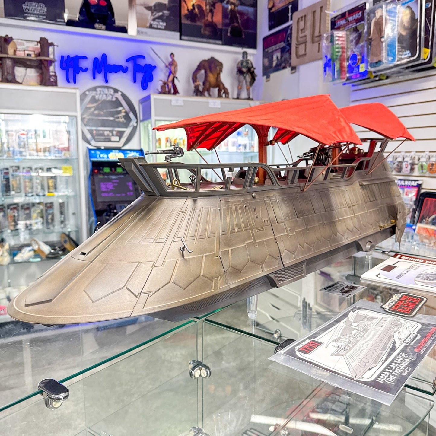 Vintage Hasbro Star Wars Haslab Jabba Sail Barge (The Khetanna) - Open Box