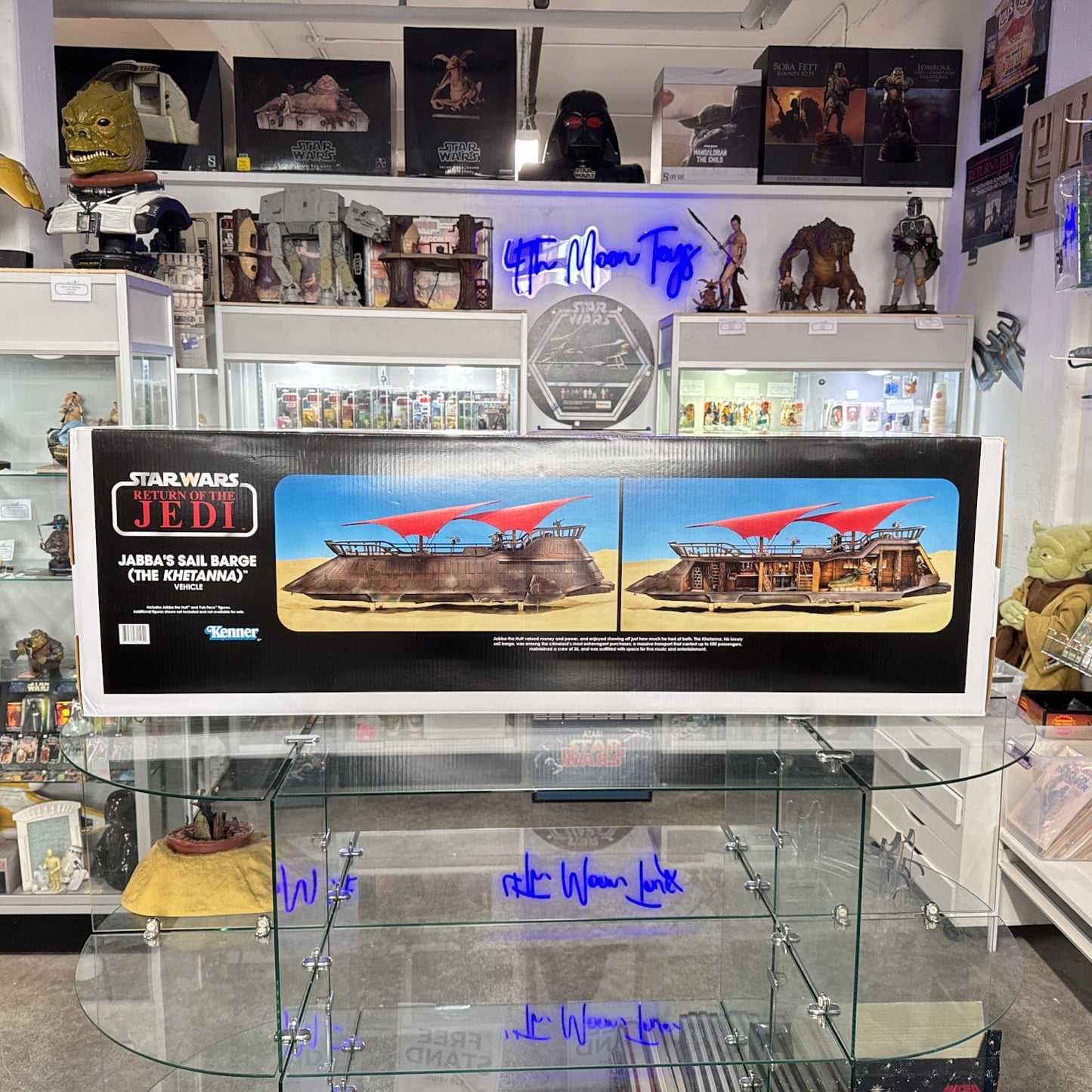 Vintage Hasbro Star Wars Haslab Jabba Sail Barge (The Khetanna) - Open Box