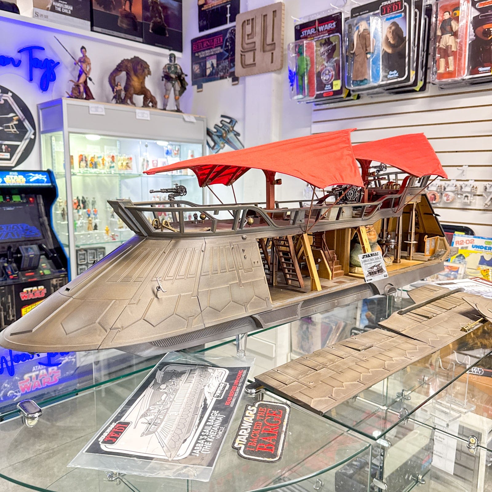 Vintage Hasbro Star Wars Haslab Jabba Sail Barge (The Khetanna) - Open Box