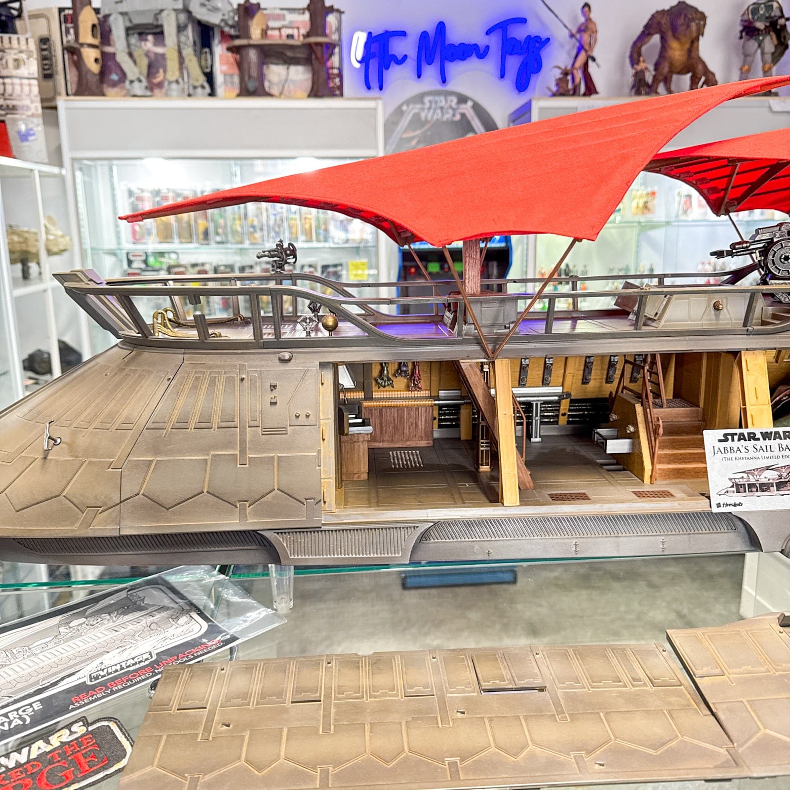 Vintage Hasbro Star Wars Haslab Jabba Sail Barge (The Khetanna) - Open Box