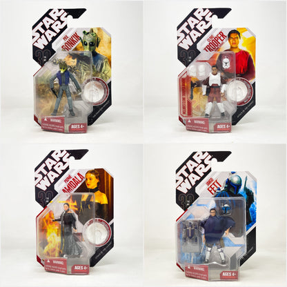 Vintage Hasbro Star Wars Mid MOC 30th Anniversary Collection Basic Figures Wave 1 - Complete Set of 60 – Hasbro 2007