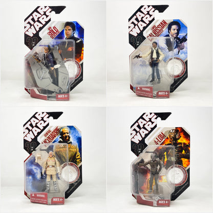 Vintage Hasbro Star Wars Mid MOC 30th Anniversary Collection Basic Figures Wave 1 - Complete Set of 60 – Hasbro 2007