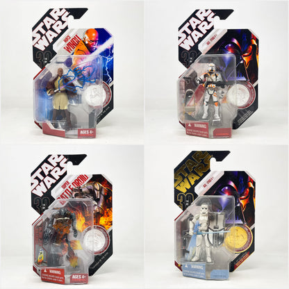 Vintage Hasbro Star Wars Mid MOC 30th Anniversary Collection Basic Figures Wave 1 - Complete Set of 60 – Hasbro 2007