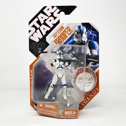 Vintage Hasbro Star Wars Mid MOC 501st Legion Trooper - Hasbro 30th Anniversary Collection 3.75"