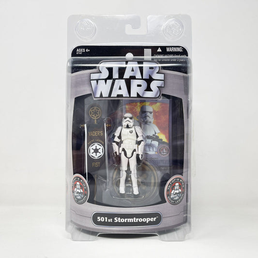 Vintage Hasbro Star Wars Mid MOC 501st Stormtrooper (Vader's Fist) SDCC - Hasbro Saga Collection (2006)