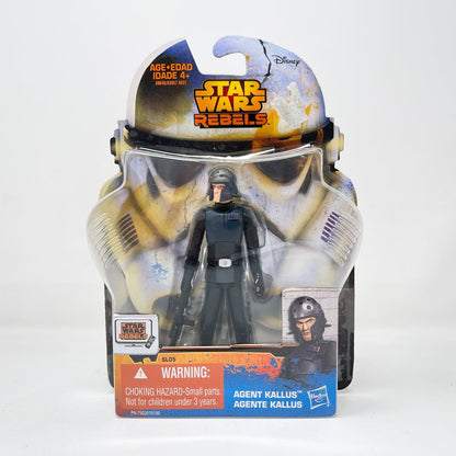 Vintage Hasbro Star Wars Mid MOC Agent Kallus SL05 - Hasbro 2015 Rebels Series
