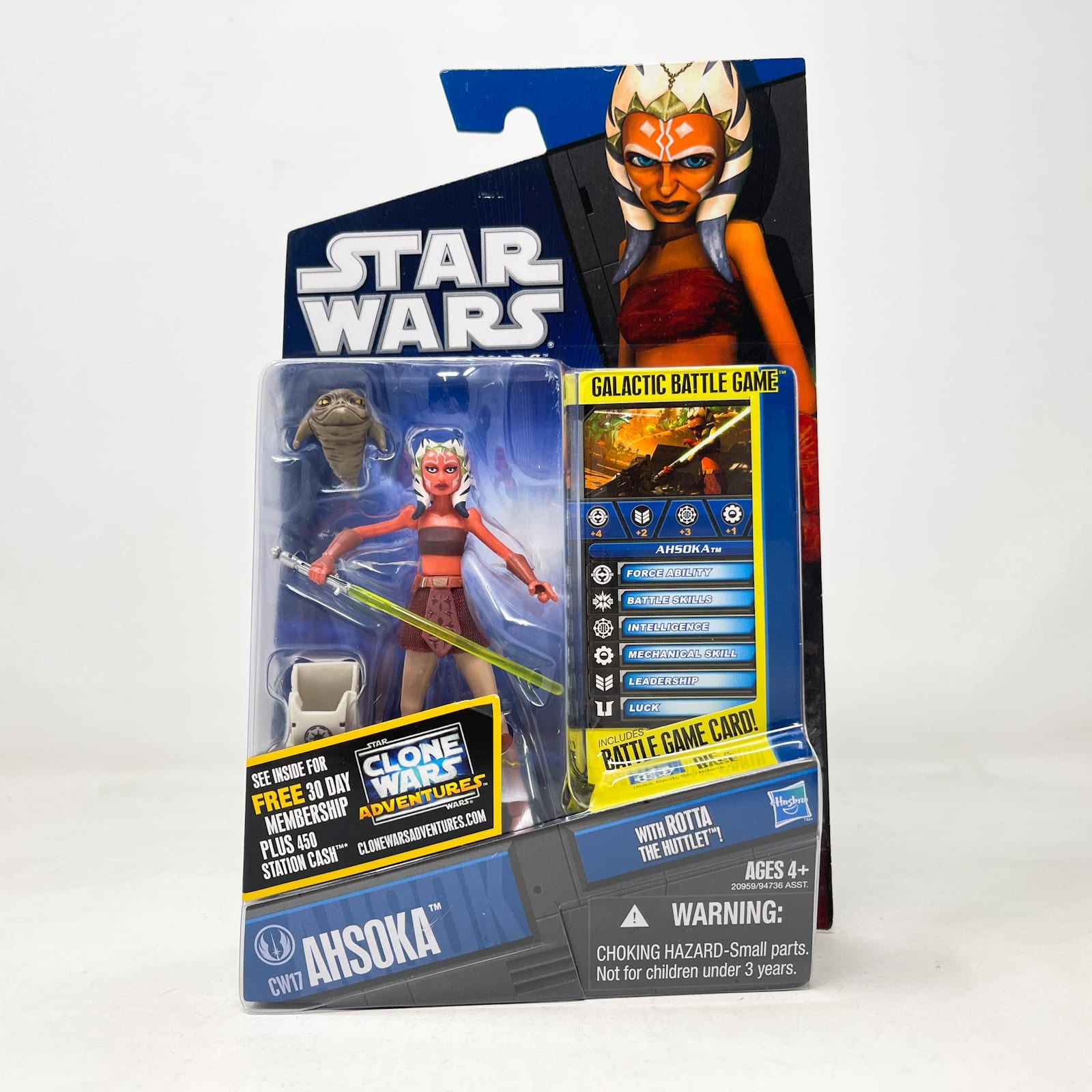 Ahsoka CW17 (with Rotta the Huttlet) - Hasbro Clone Wars 2010 – 4th ...