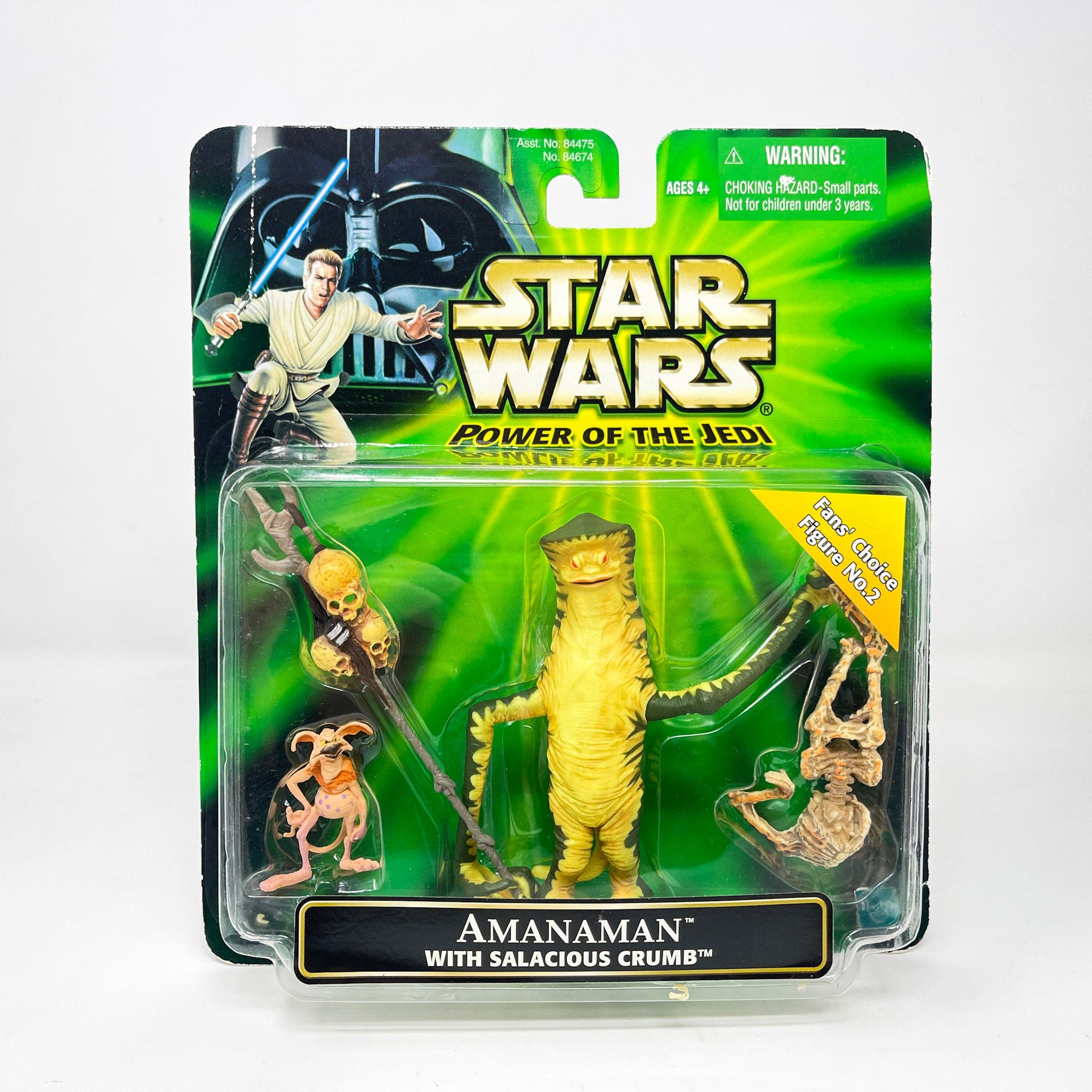 Scalatious Amanaman with Salacious Crumb (Deluxe) - Hasbro Power of the Jedi POTJ ...