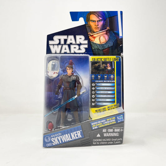 Vintage Hasbro Star Wars Mid MOC Anakin Skywalker CW07- Hasbro The Clone Wars (2010)