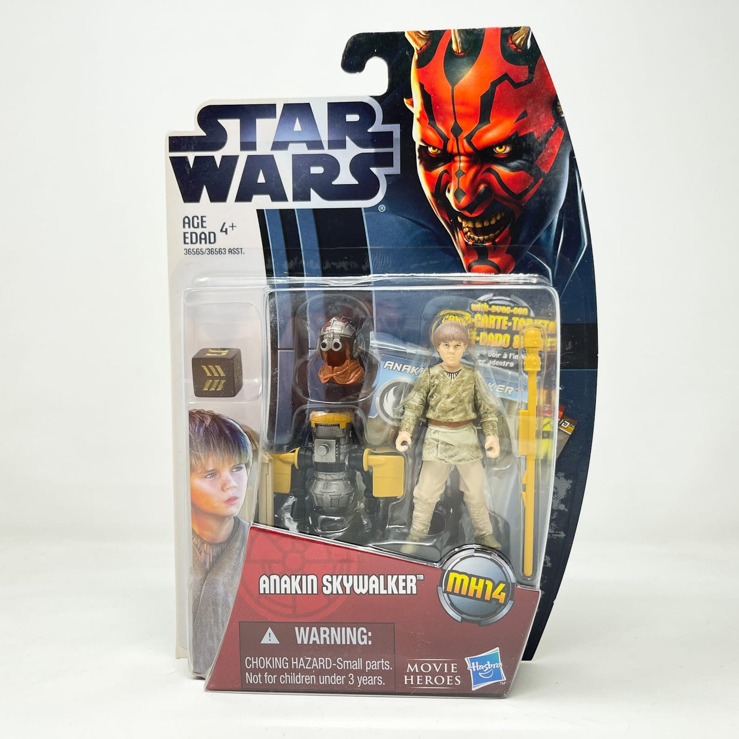 Vintage Hasbro Star Wars Mid MOC Anakin Skywalker MH14 – Hasbro Movie Heroes (2012)