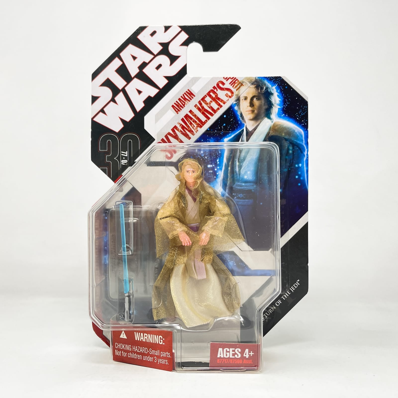 Vintage Hasbro Star Wars Mid MOC Anakin Skywalker's Spirit #45 - Hasbro 30th Anniversary Collection 3.75"