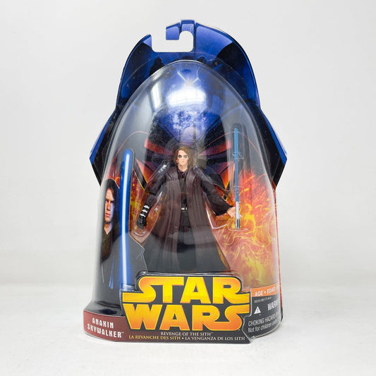 Vintage Hasbro Star Wars Mid MOC Anakin Skywalker (Slashing Attack) #28 - Hasbro ROTS 2005