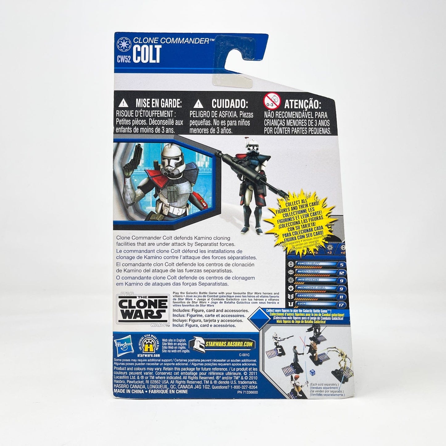 Vintage Hasbro Star Wars Mid MOC ARC Commander Colt CW52 - Hasbro The Clone Wars (2011)