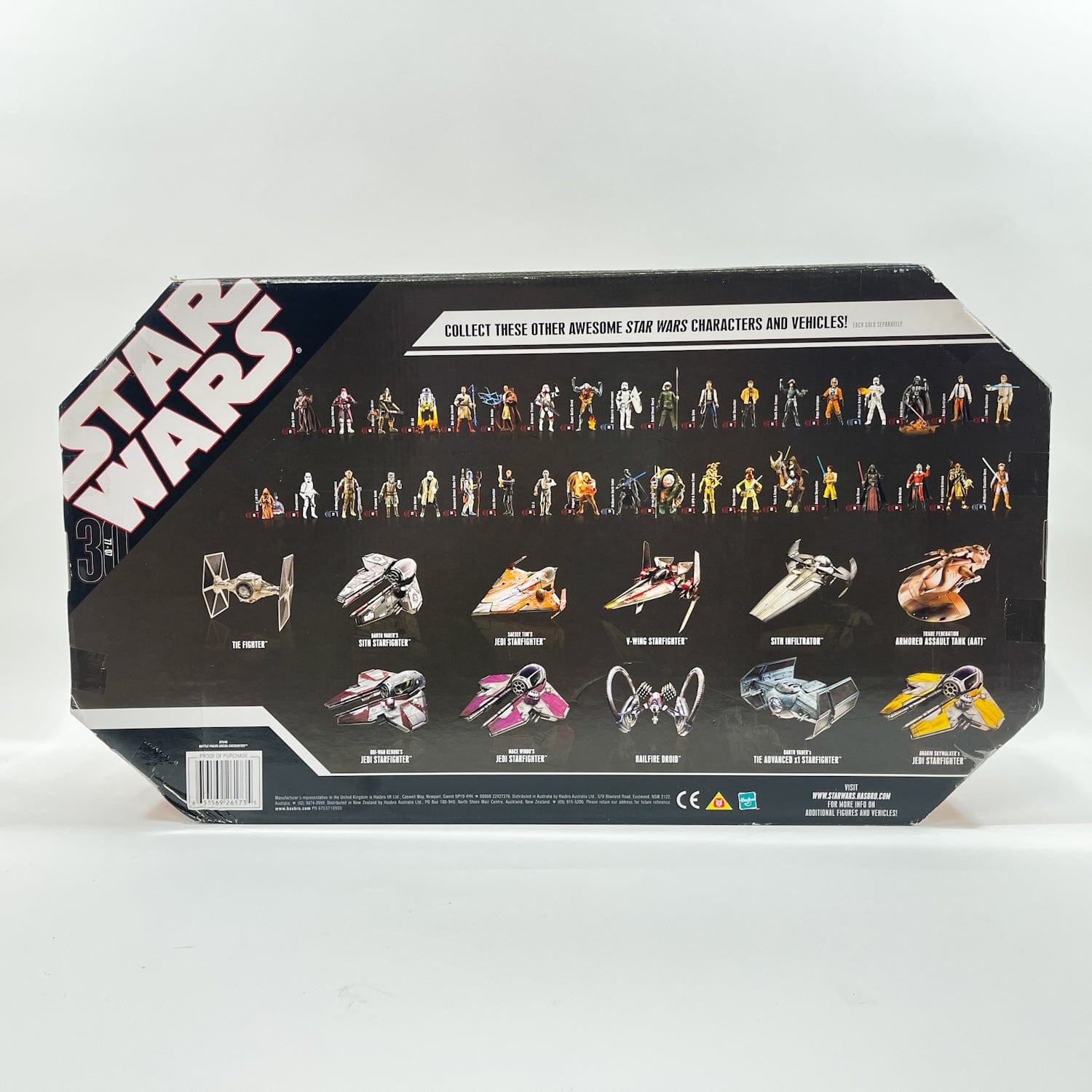 Vintage Hasbro Star Wars Mid MOC Arena Encounter AOTC Battle Pack - Hasbro 30th Anniversary 3.75" Figures & Creatures