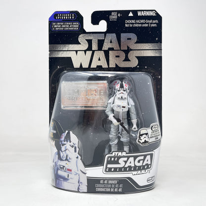 Vintage Hasbro Star Wars Mid MOC AT-AT Driver #09 - Foil Variant - Hasbro Saga Collection (2006)