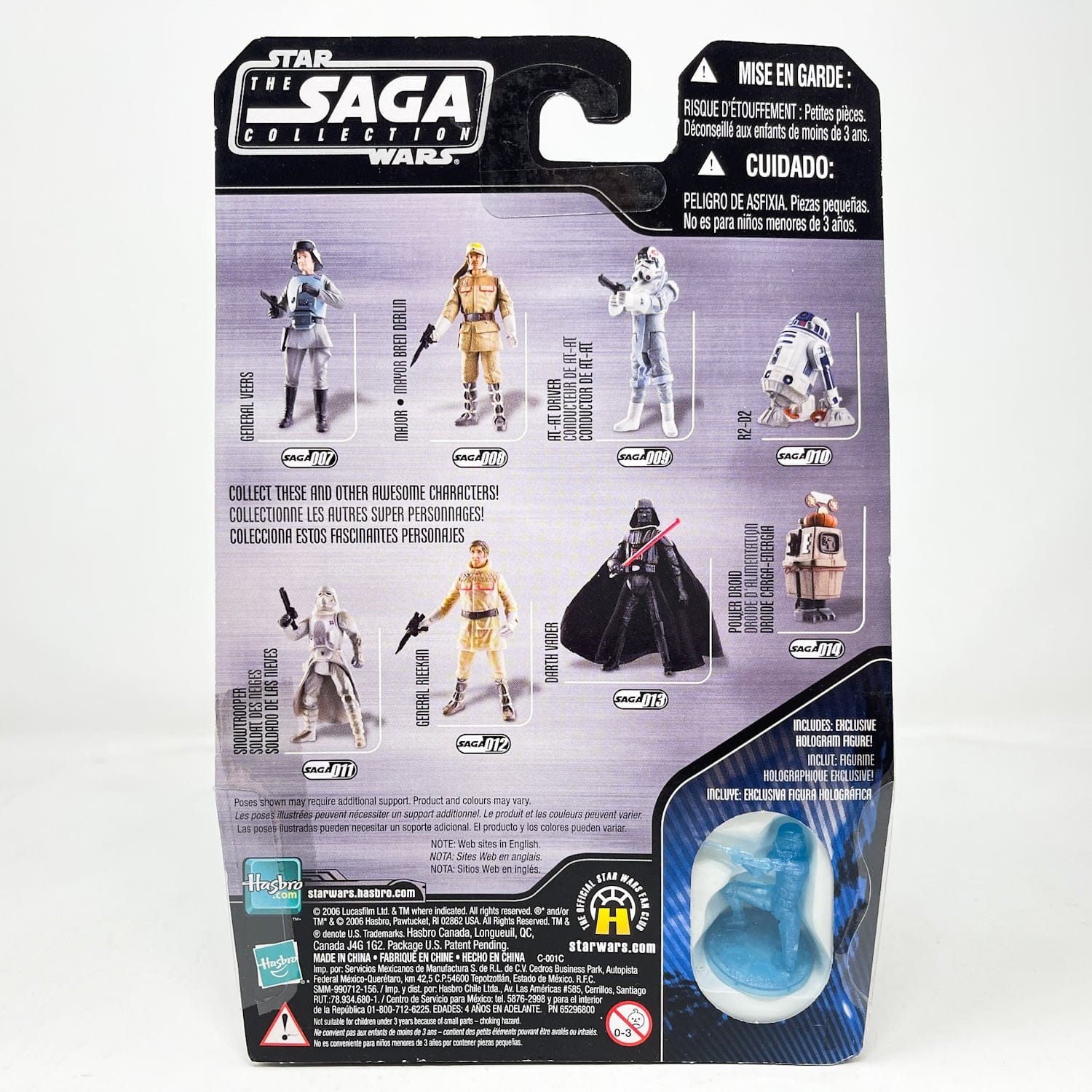 Vintage Hasbro Star Wars Mid MOC AT-AT Driver #09 - Hasbro Saga Collection (2006)