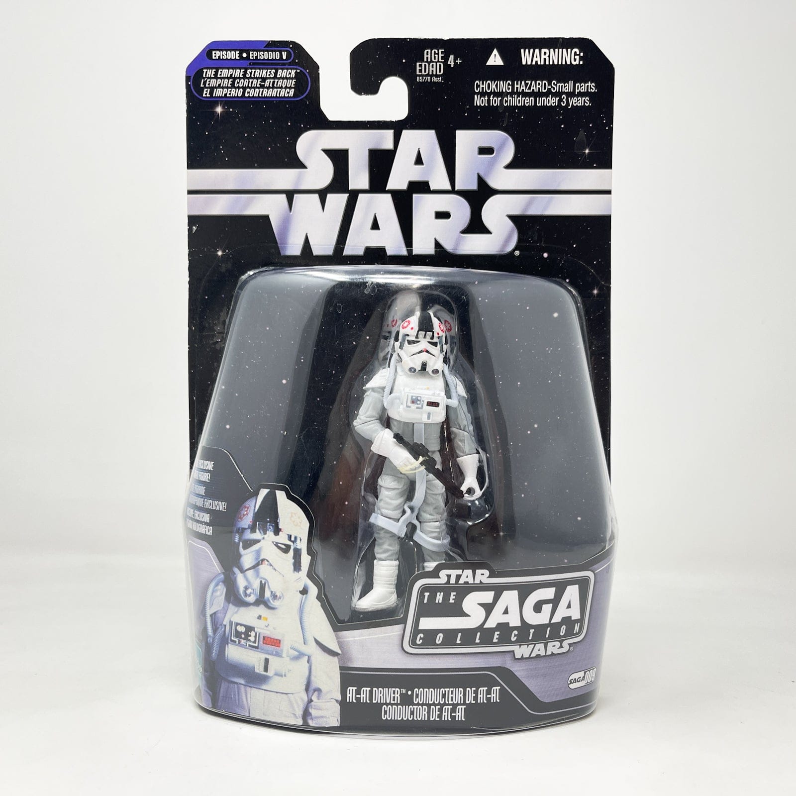Vintage Hasbro Star Wars Mid MOC AT-AT Driver #09 - Hasbro Saga Collection (2006)