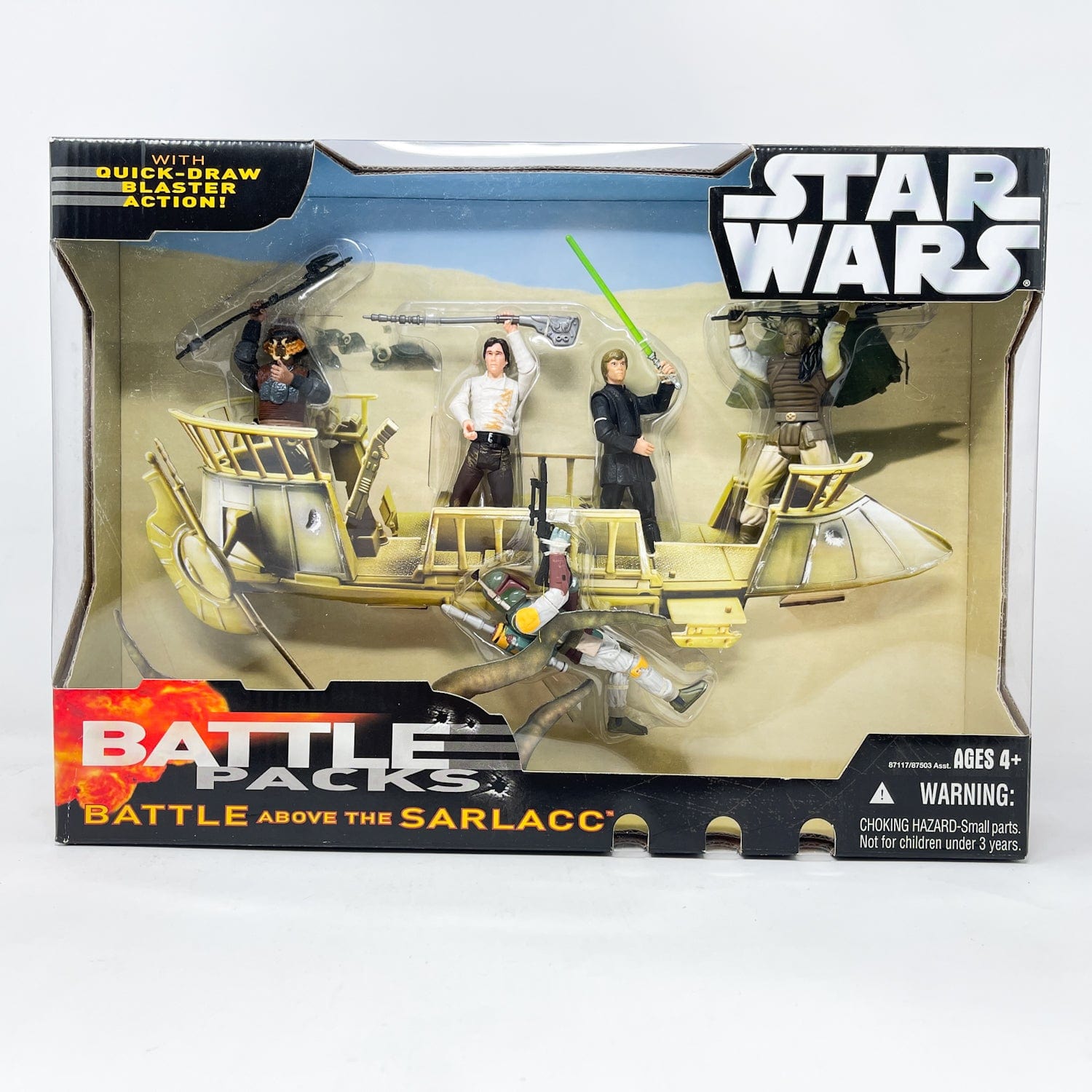 STAR WARS フィギュアセットとオマケ Battle Above the Sarlacc – Star Wars Battle Packs 3.75