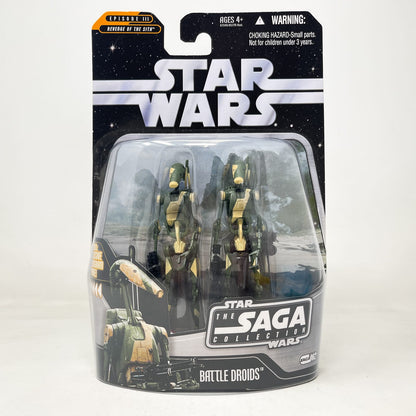 Vintage Hasbro Star Wars Mid MOC Battle Droids #62 - Hasbro Saga Collection (2007)