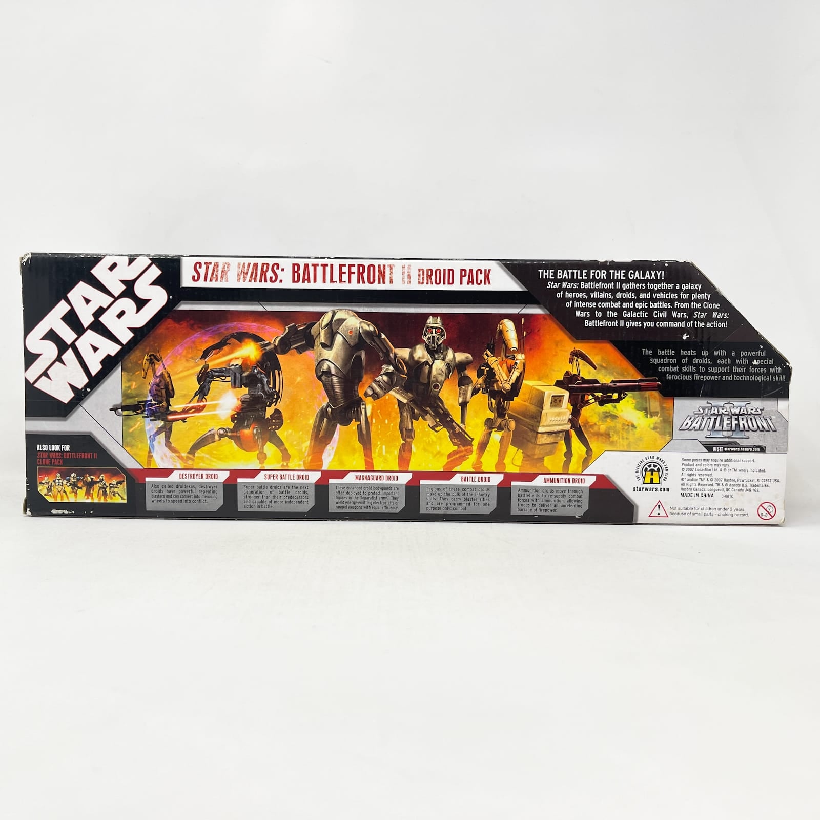 Vintage Hasbro Star Wars Mid MOC Battlefront II Droid Pack Battle Pack - Hasbro 30th Anniversary Collection (2007)